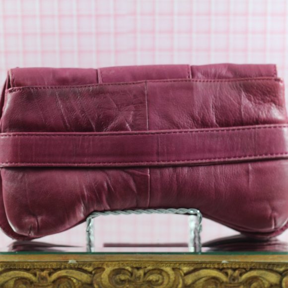 Steven by Steve Madden Pink Leather Clutch - Picture 10 of 11